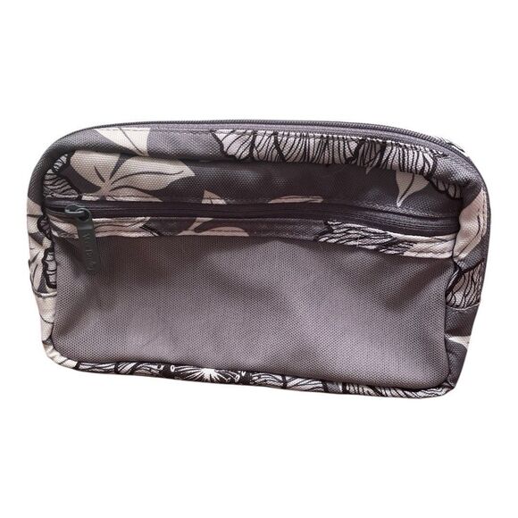 Vera Bradley Handbags - Vera‎ Bradley Moon Shadow Meadow Gray White Black Tech Bag Travel Pouch